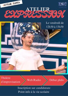 Réunion d'information vendredi 20 septembre à 12h50 en salle poly
